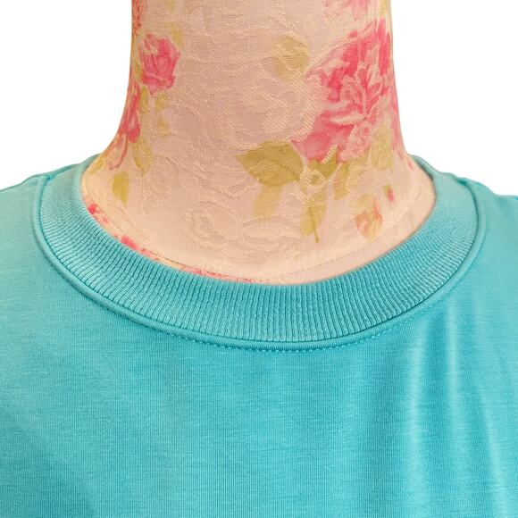 Athleta Santorini Cinch Midi Dress Sleeveless Turquoise Blue Size XS - Picture 4 of 8